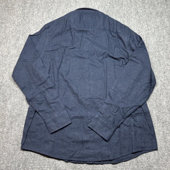 UNTUCKit Sherwood Shirt Mens 2XLT Tall Regular Blue Button Up Long Sleeve New - Picture 7 of 12